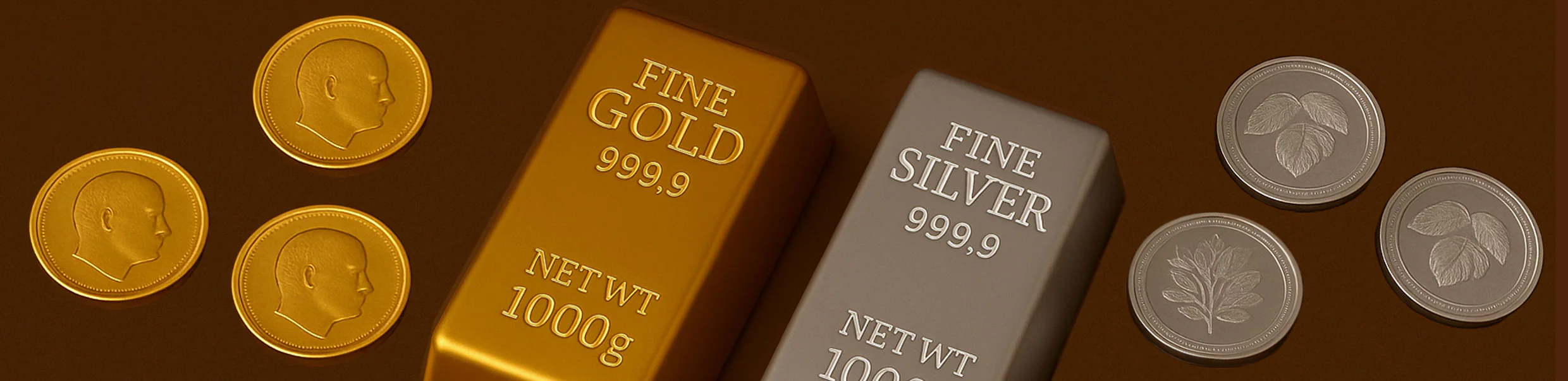 Sicherheit in Gold und Silber